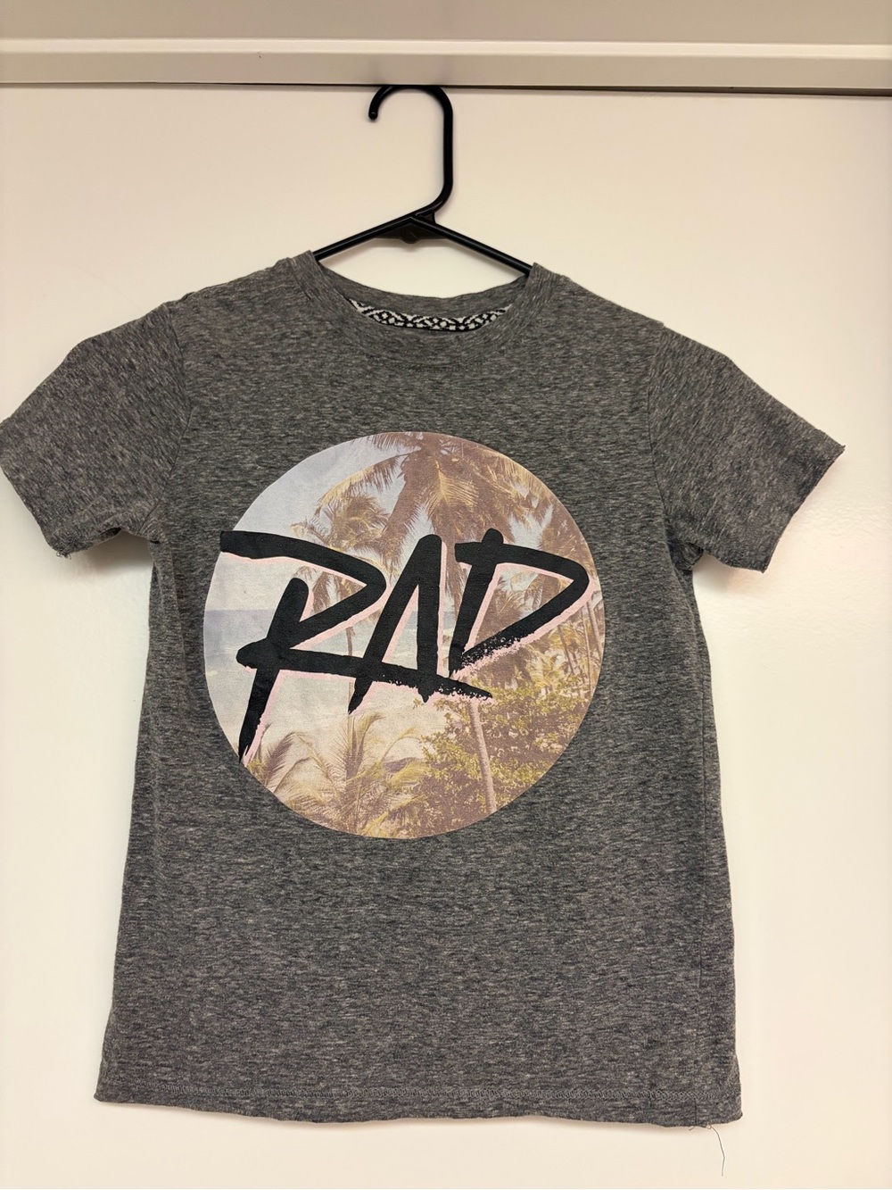 RAD Palm Circle Short Sleeve Tee - Grey